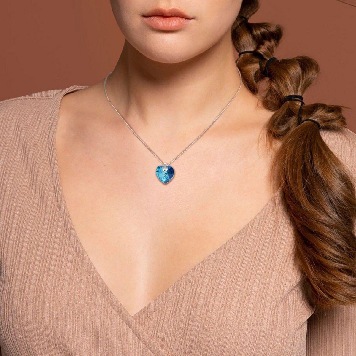 SC CRYSTAL Collier coeur par SC Crystal®