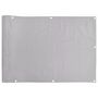 Voir la diapositive 2 : VIDAXL Ecran d'intimite de balcon gris 300x120 cm PVC
