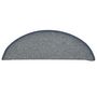 Voir la diapositive 4 : VIDAXL Tapis d'escalier 30 pcs gris clair et bleu 56x17x3 cm
