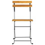 Voir la diapositive 4 : VIDAXL Ensemble a manger d'exterieur pliable 5pcs Bois d'acacia solide