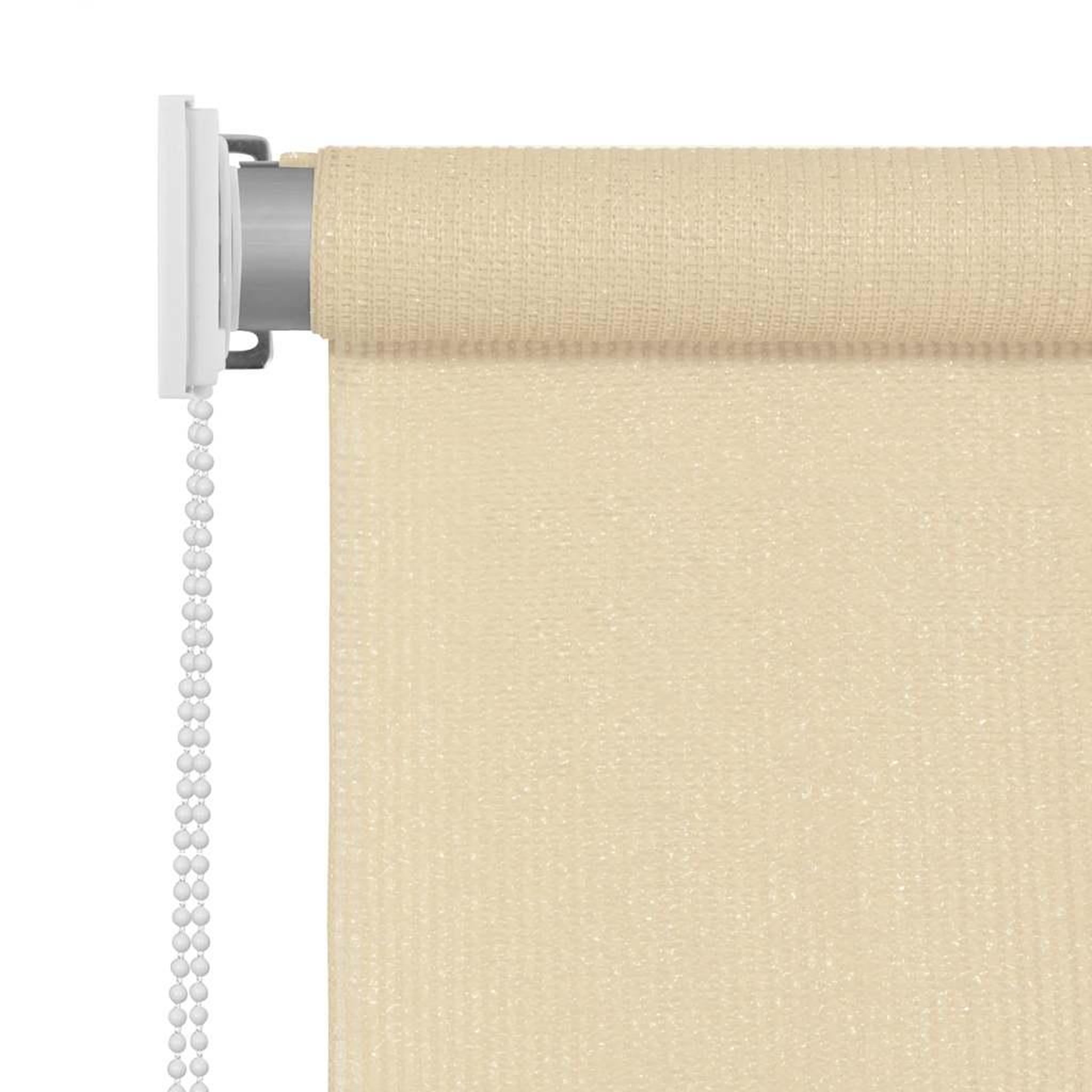 Voir la diapositive 3 : VIDAXL Store roulant d'exterieur 125 (l) x 230 (h) cm creme