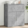 Voir la diapositive 1 : VIDAXL Buffet gris beton 60x31x70 cm bois d'ingenierie