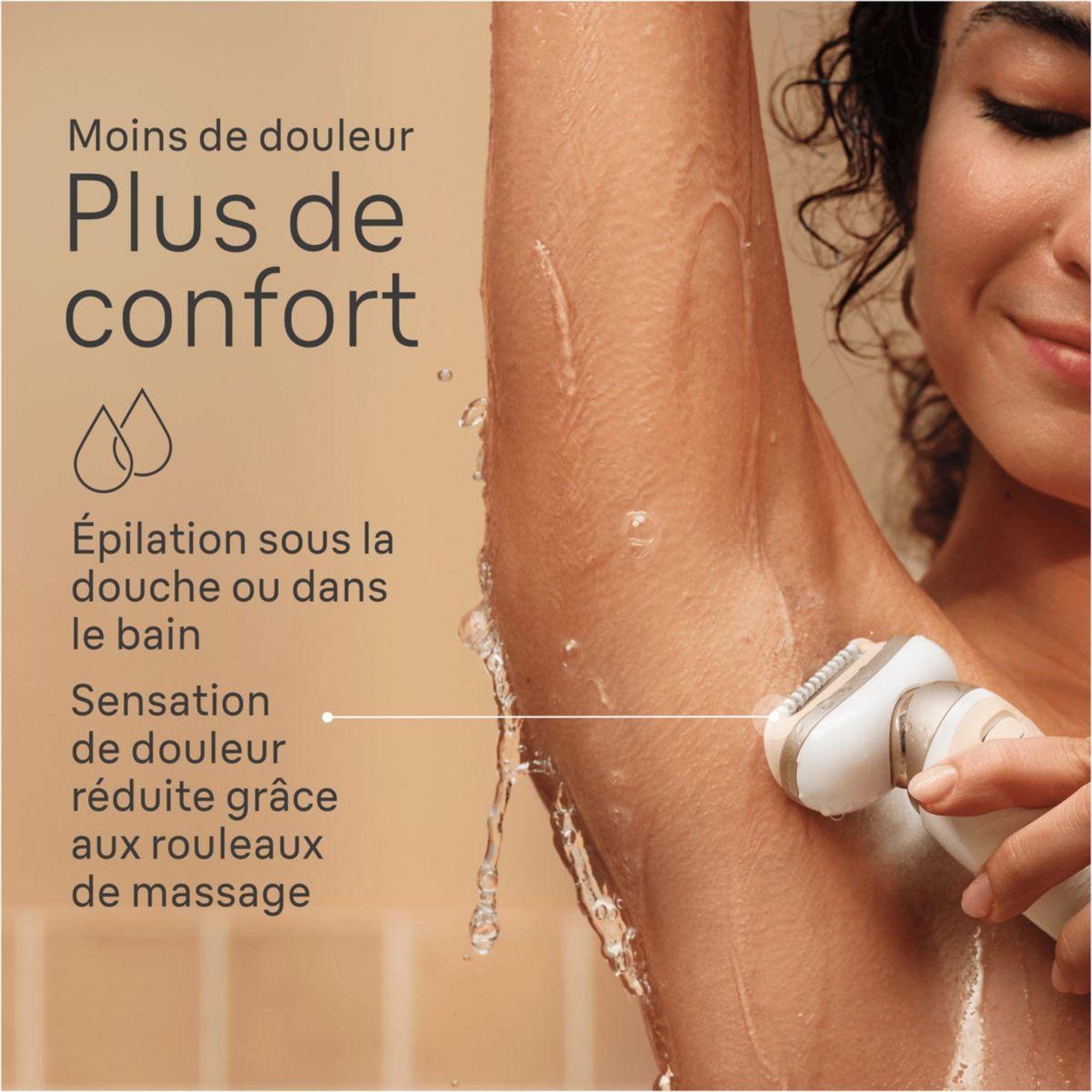 Voir la diapositive 5 : BRAUN Epilateur électrique Silk-Epil SES9-011 3D