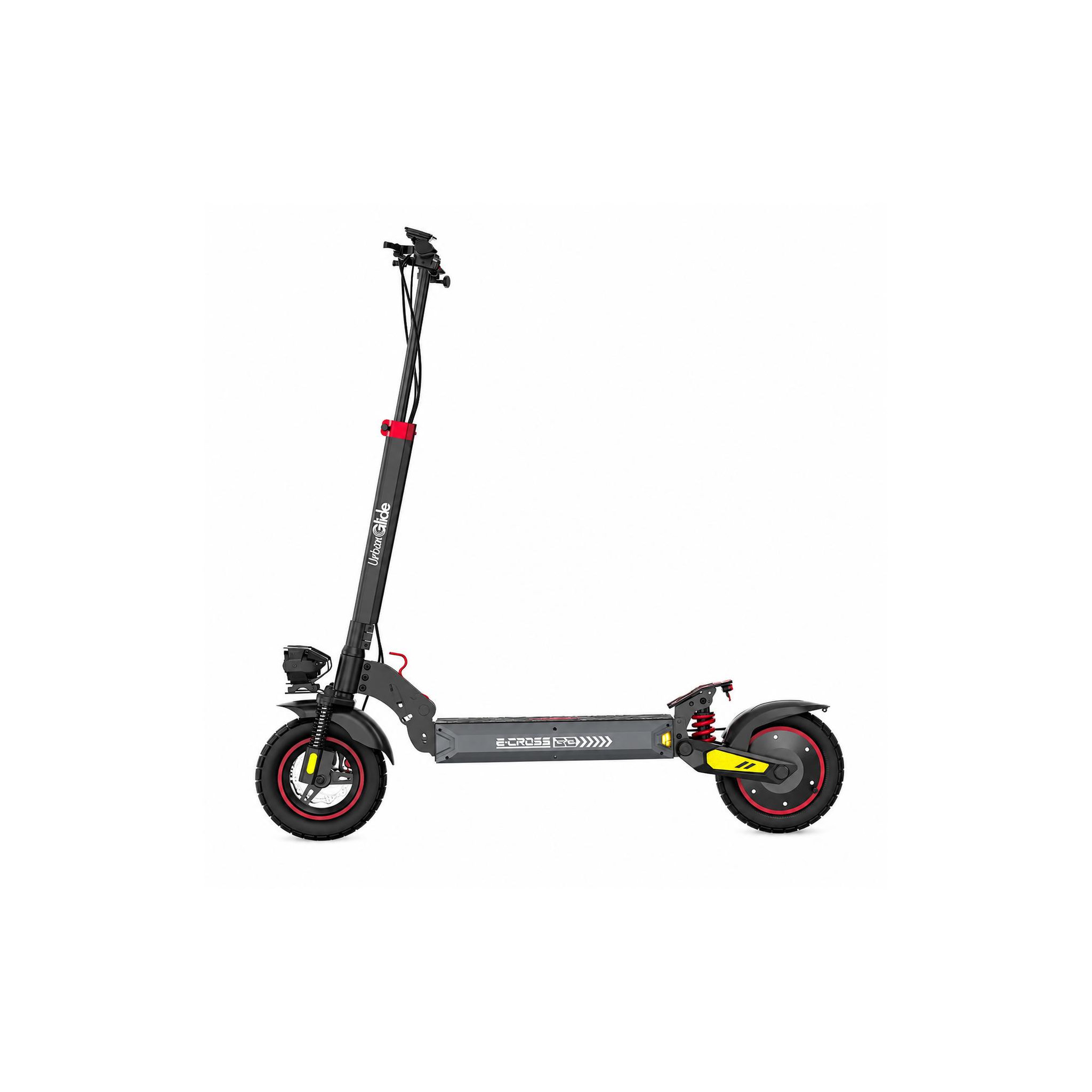 URBANGLIDE Trottinette Électrique Adulte UrbanGlide ECROSS GO - Autonomie Jusqu'a 50 km - Pneu Tubeless 10  - Batterie 54V - Poids 22Kg