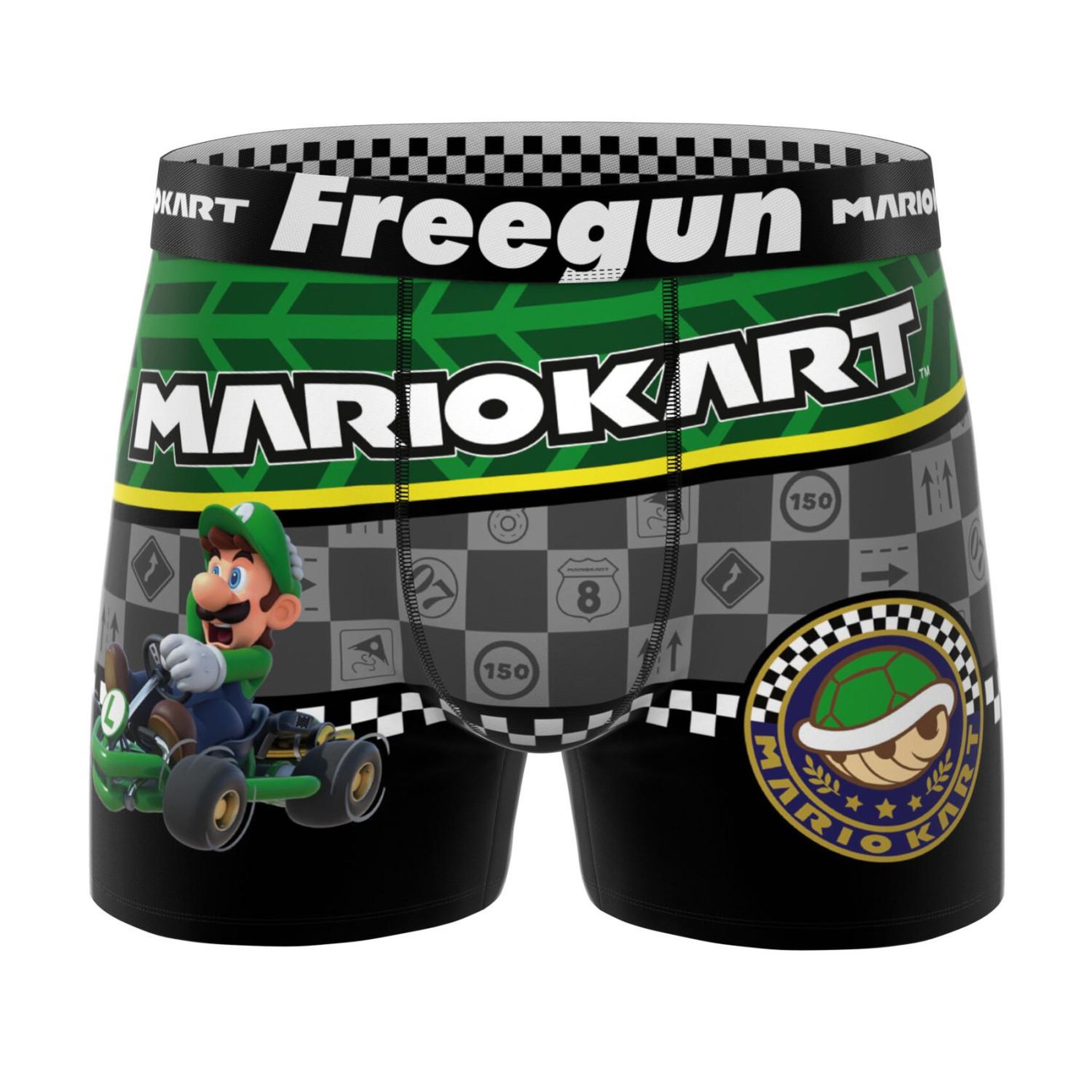 Voir la diapositive 4 : FREEGUN Lot de 3 boxers enfant super mario kart