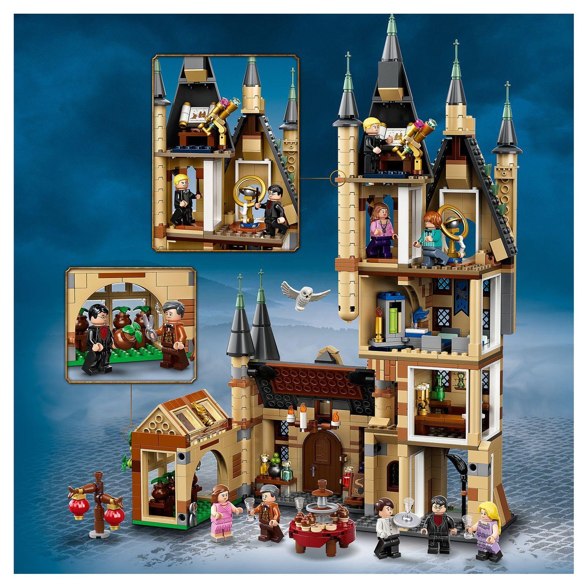 Voir la diapositive 5 : LEGO Harry Potter 75969 - La Tour d'astronomie de Poudlard
