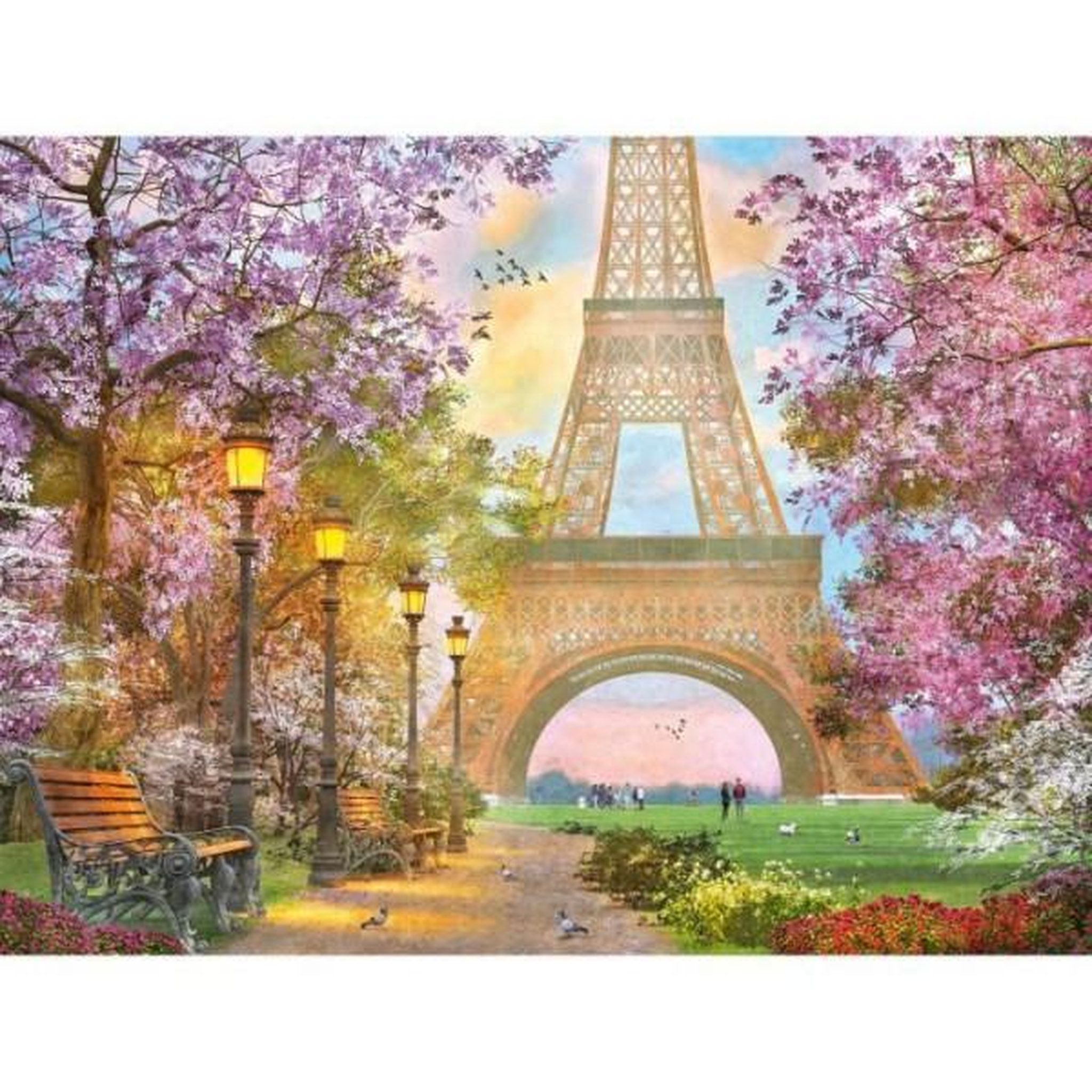 RAVENSBURGER Puzzle 1500 pieces amour a paris, adultes & enfants des 14 ans, puzzle de qualité supérieure 80x60cm, 12000694, ravensburger