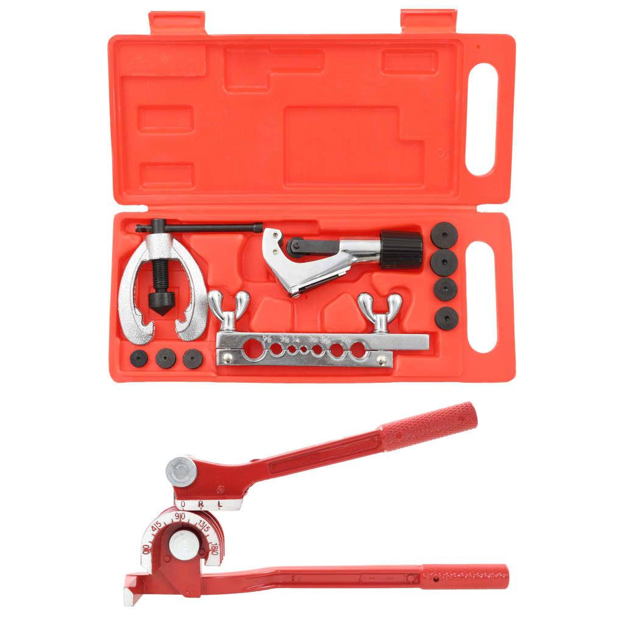 Voir la diapositive 5 : VIDAXL Boîte a outils avec une pince a cintrer