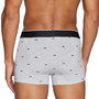 Voir la diapositive 5 : Lacoste X3 Boxers Gris/Noir Homme Lacoste LOGO 5H3411