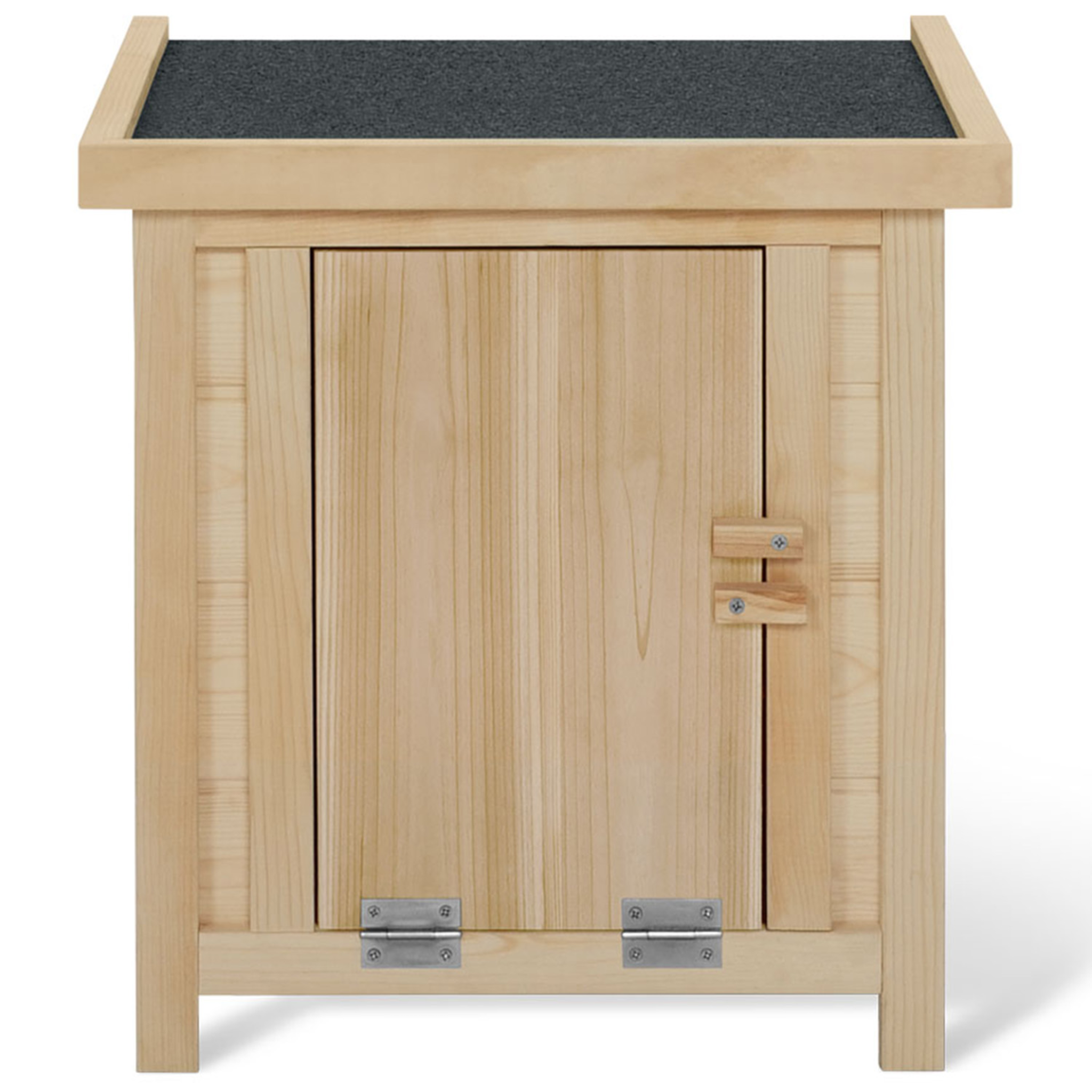 Voir la diapositive 3 : ID MARKET Lot de 3 clapiers en bois pondoirs pour poules nichoirs avec fond