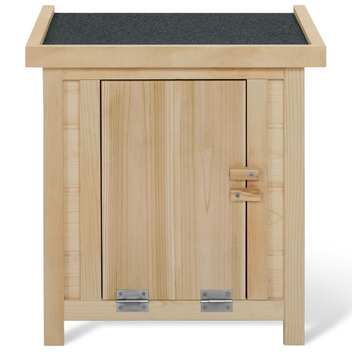 ID MARKET Lot de 3 clapiers en bois pondoirs pour poules nichoirs avec fond