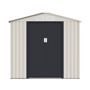 Voir la diapositive 3 : Habitat et Jardin Abri de jardin métal  Nebraska  - 2.71 m² - Beige/gris anthracite