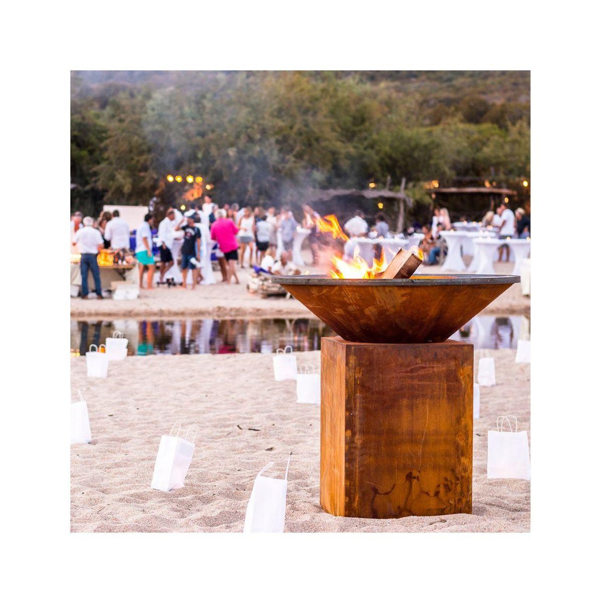 Voir la diapositive 3 : OFYR Brasero classic corten 85 oc1c85