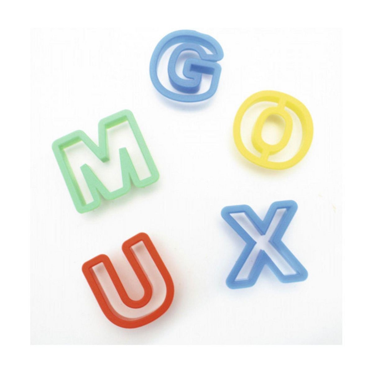 Graine créative Emporte-pièces Alphabet + Chiffres pour pâte à modeler