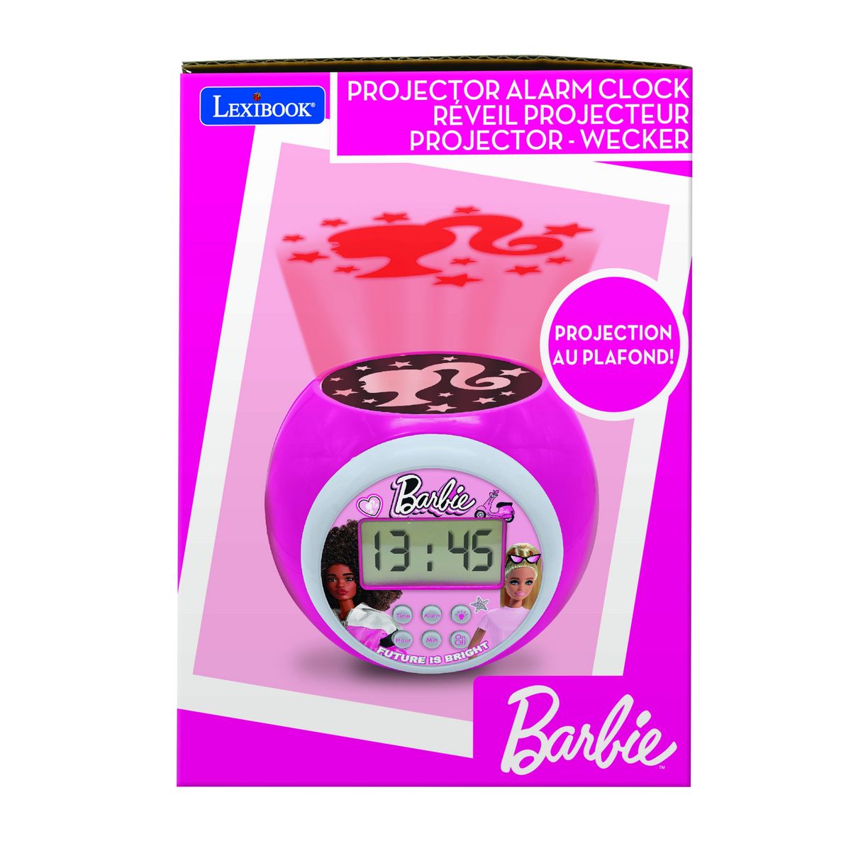 Lexibook Réveil Projecteur Barbie