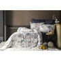 Voir la diapositive 2 : Home collection Parure Housse de couette 3 pcs 240x220 cm 100% satin de coton 82 fils imprimé. Laterna