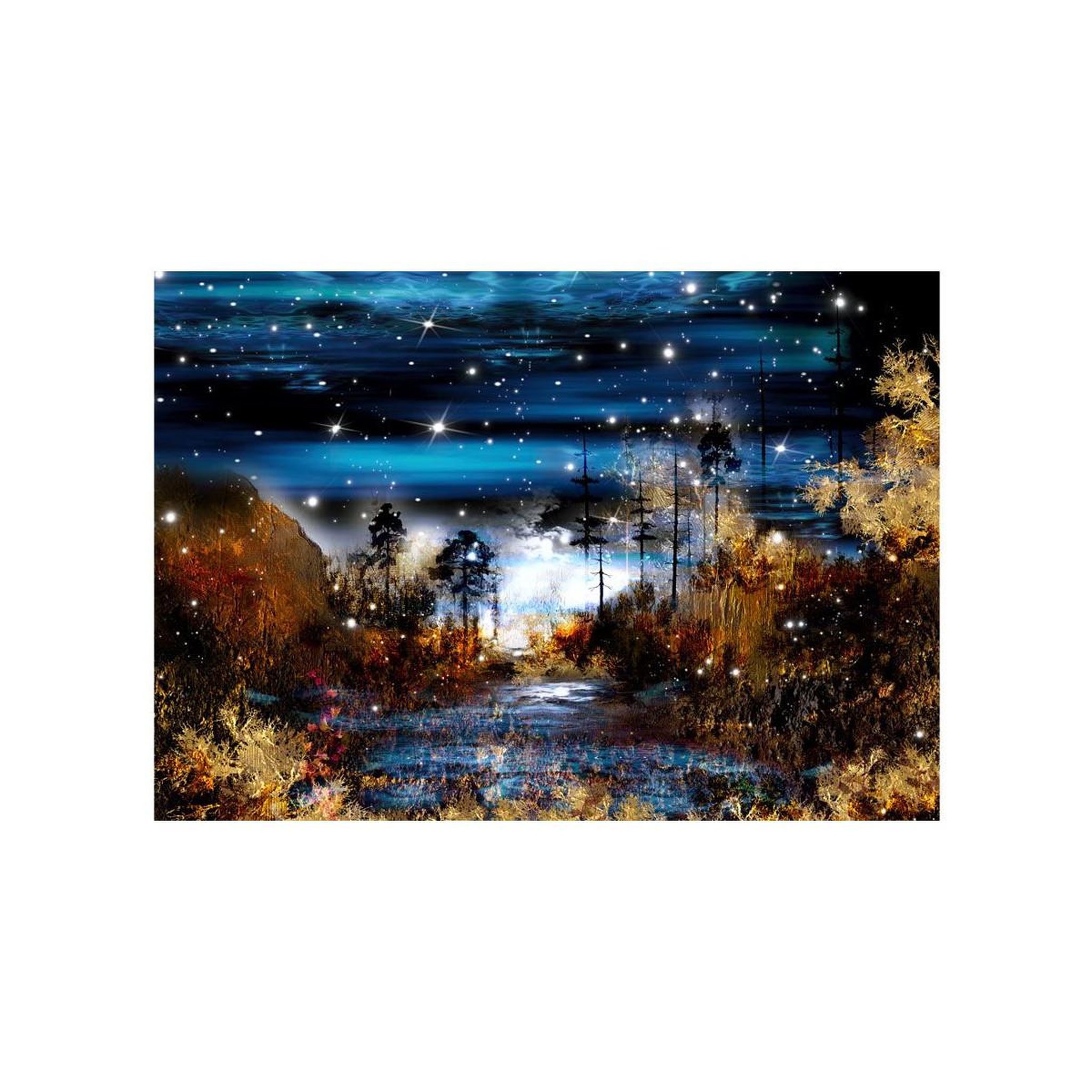 Voir la diapositive 2 : Paris Prix Papier peint  magical forest