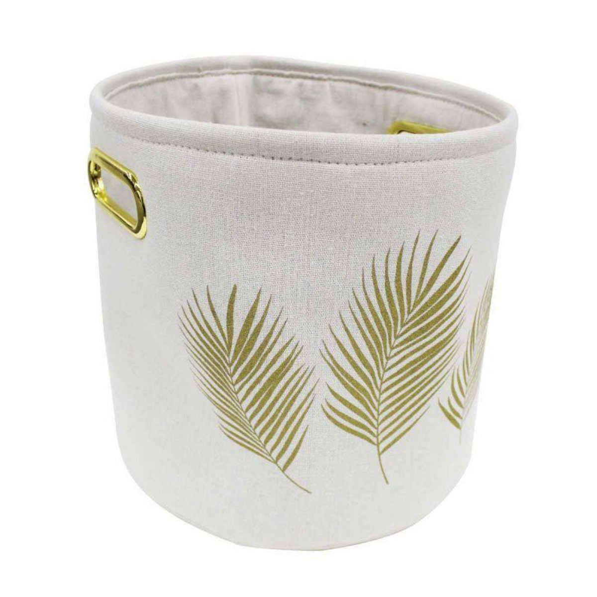 Paris Prix Panier de Rangement Imprimé  Orbella  30cm Blanc