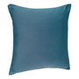 Voir la diapositive 1 : ATMOSPHERA Coussin Déhoussable  Jovi  38x38cm Bleu Canard