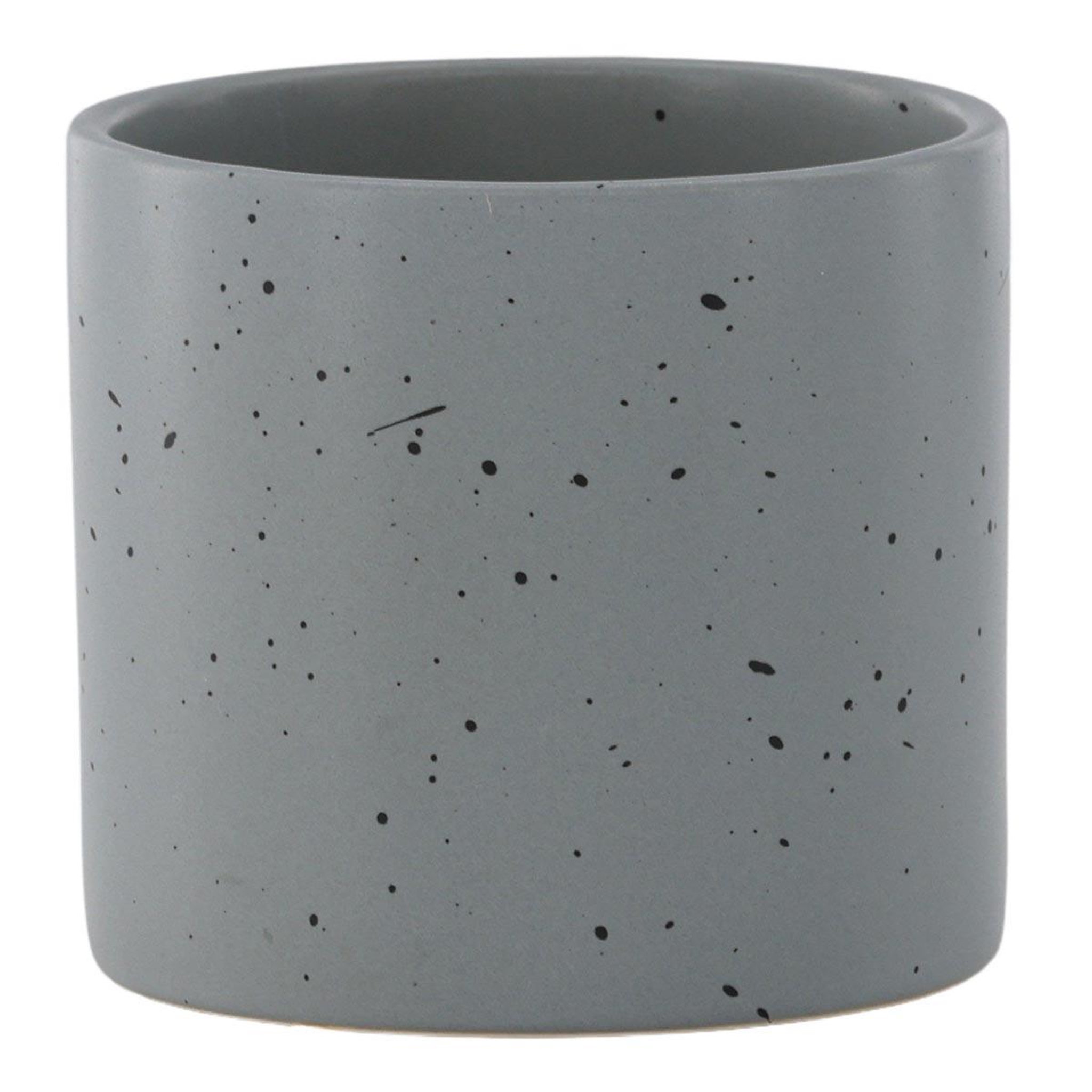 Paris Prix Pot Déco en Céramique  Sane  11cm Gris Foncé