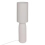 Voir la diapositive 1 : ATMOSPHERA Lampadaire en Céramique  Keyah  111cm Blanc