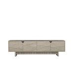 Habitat et Jardin Meuble TV en bois  Turan  180 x 30 x 50 cm - Travertin