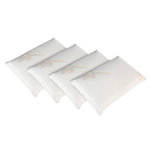OLYMPE LITERIE OLYMPE LITERIE | Lot de 4 oreillers BAMBOO | Mousse avec mémoire de forme. Coloris disponibles : Blanc
