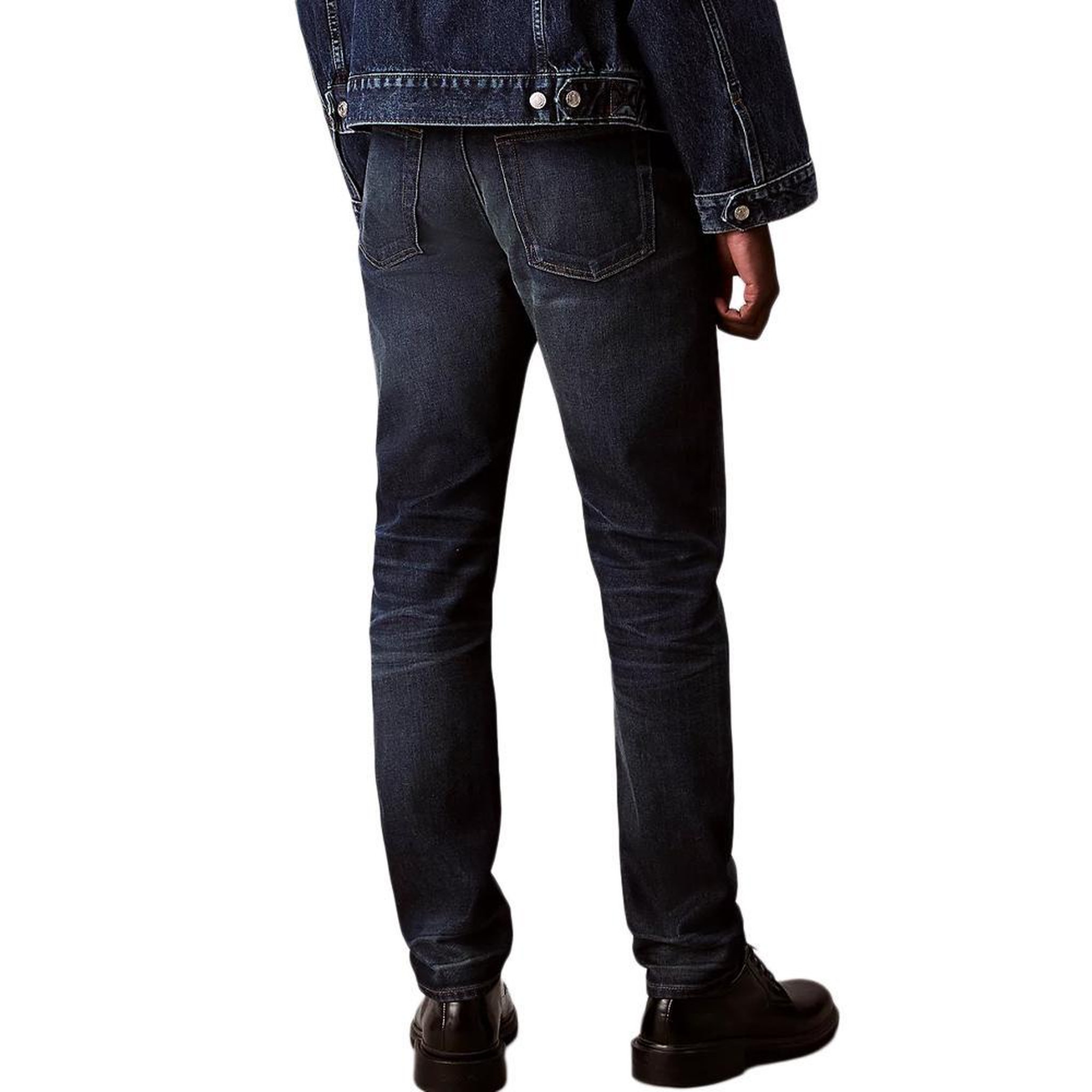 Voir la diapositive 2 : CALVIN KLEIN JEANS Jean Slim Tapered Bleu Homme Calvin Klein Jeans Slim Taper