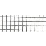 Nortene Grillage metal galva carré 1,2cm - 0,5 x 25 m - gris