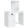Voir la diapositive 3 : VIDAXL Coiffeuse avec lumieres LED blanc 90x42x132,5 cm