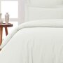 Voir la diapositive 2 : Sensei Maison Housse de couette en percale coton SOFT PERCALE