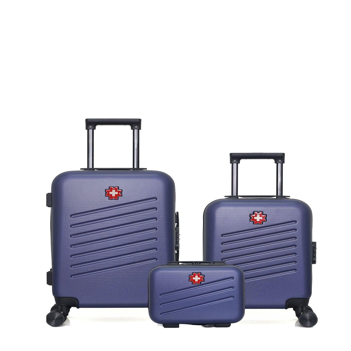 SWISS KOPPER SWISS KOPPER - LOT DE 3 - Valises cabine, cabine XXS et vanity ZURICH