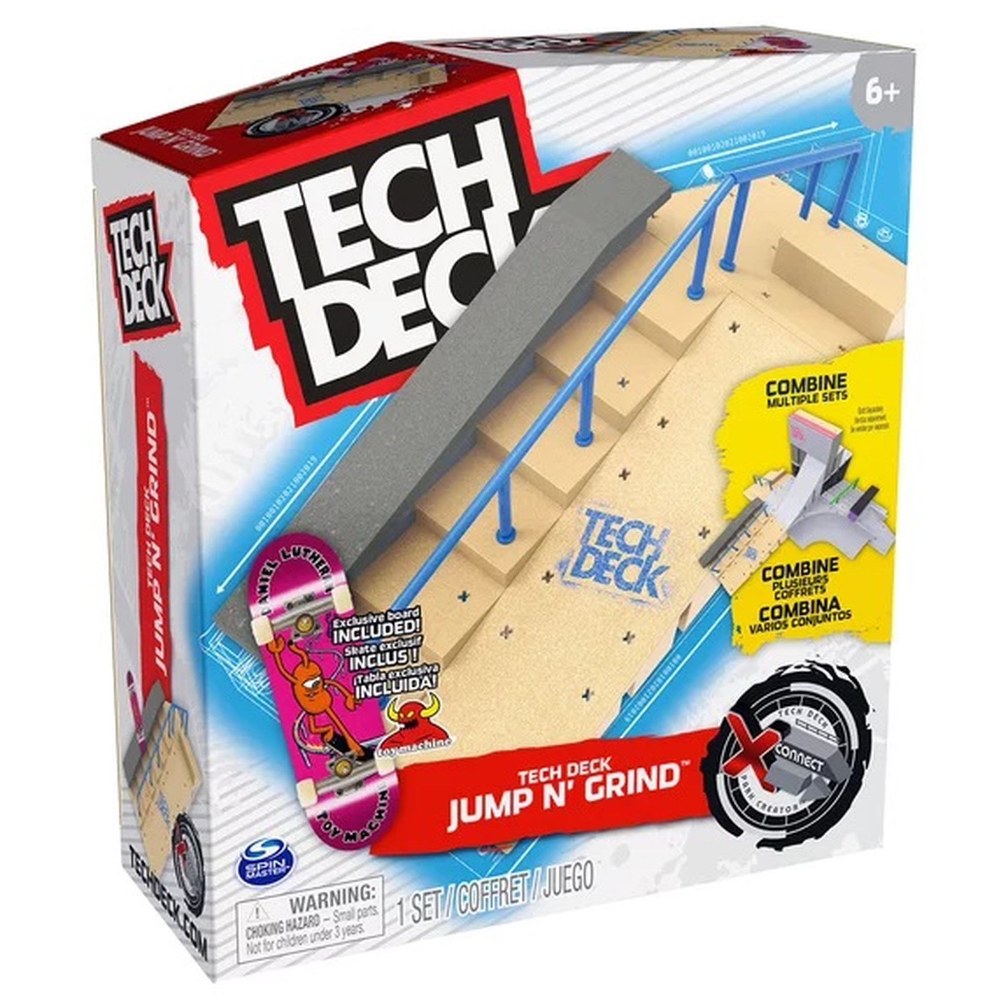 Voir la diapositive 1 : SPIN MASTER Starter set connect Tech Deck