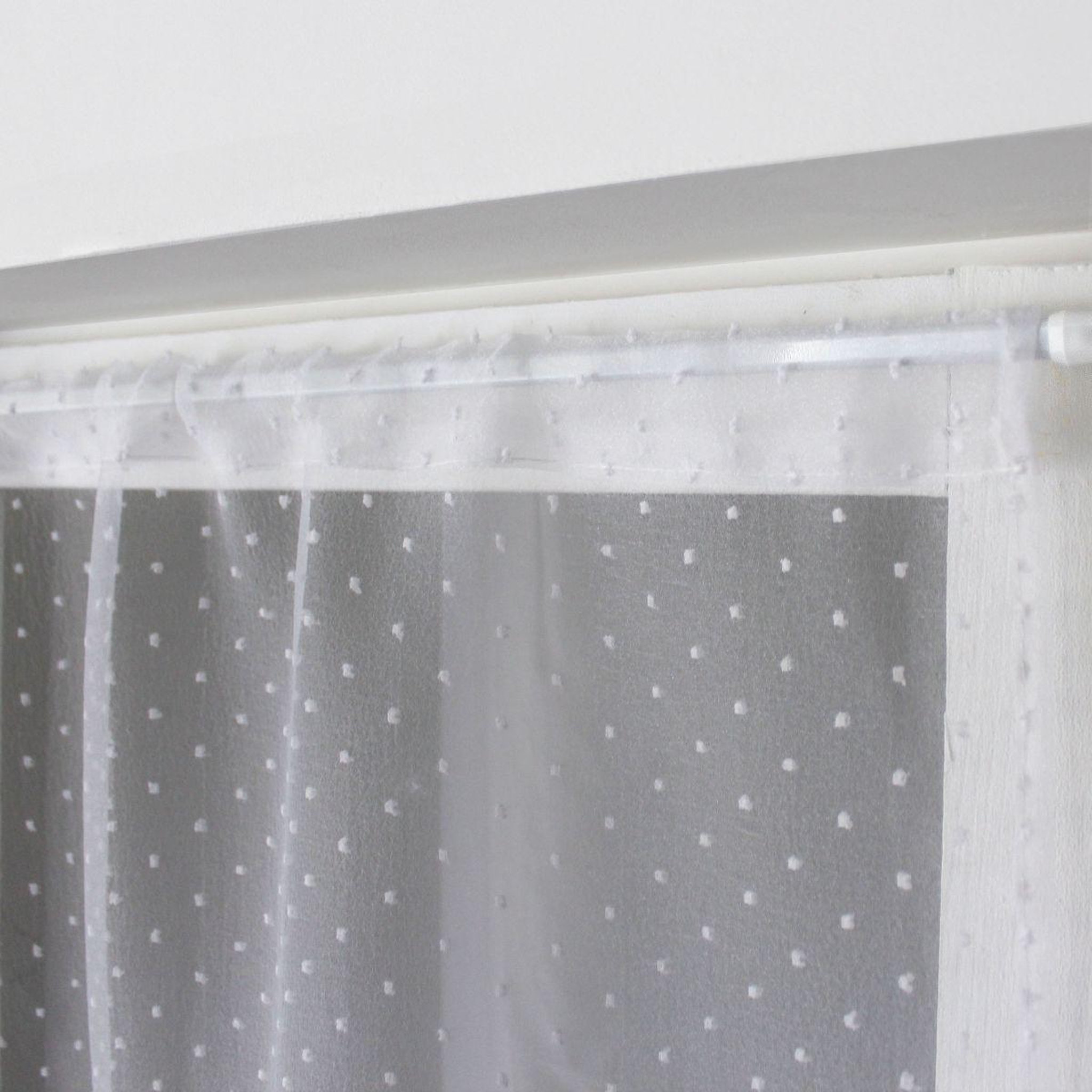 Voir la diapositive 2 : ENJOY HOME Paire de voilages  lolita  60x160cm blanc