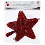 Voir la diapositive 2 : FEERIC LIGHT & CHRISTMAS Cimier pour Sapin de Noël  Colorama  23cm Rouge