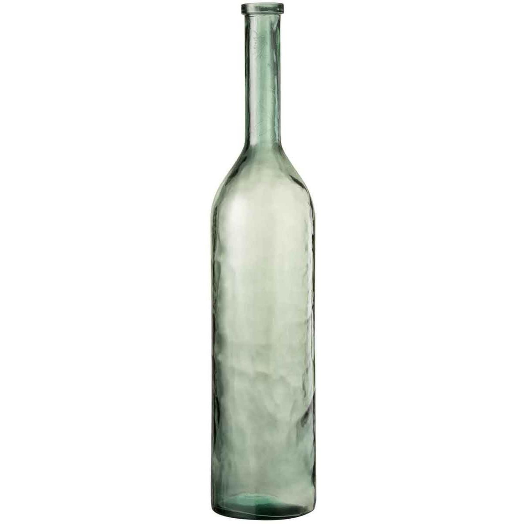 J-LINE Vase design en verre  carafe  101cm vert
