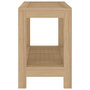 Voir la diapositive 4 : VIDAXL Table d'appoint de salle de bain 60x30x45cm bois de teck solide
