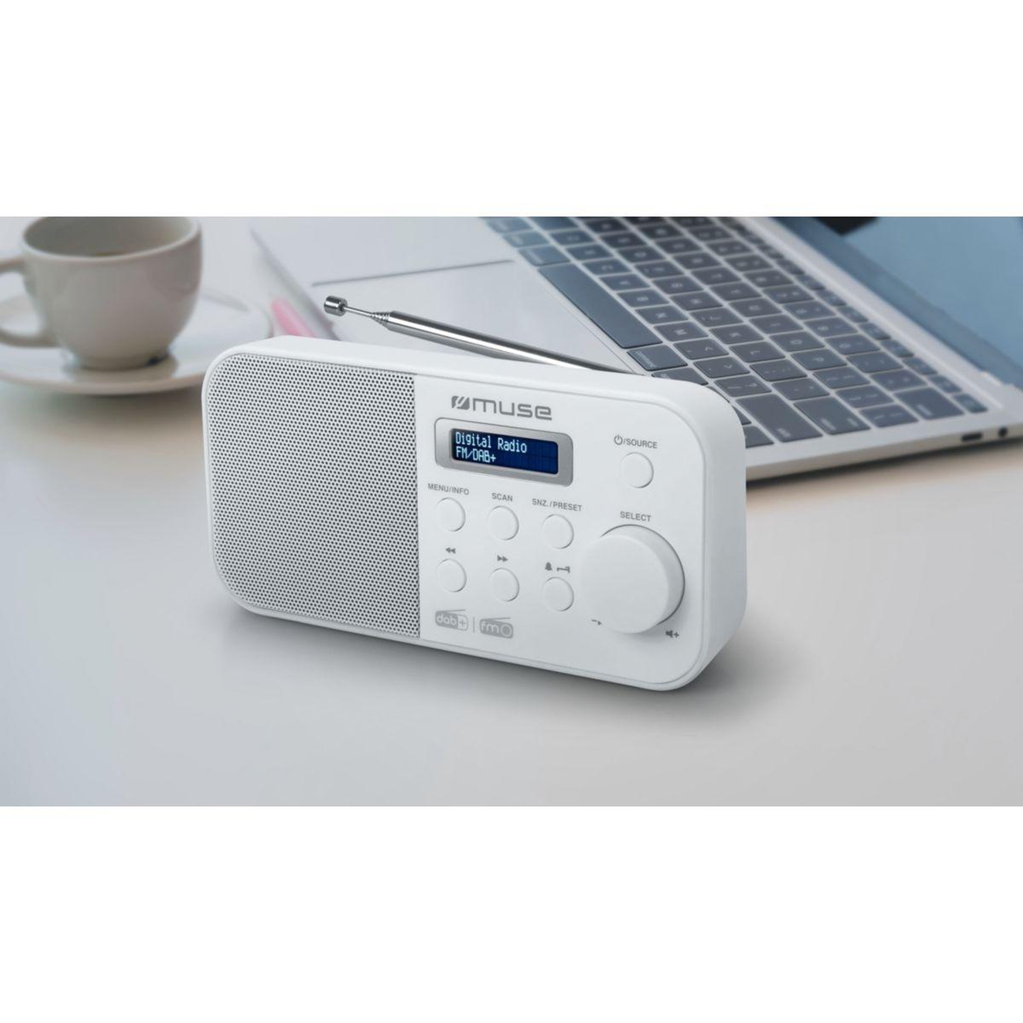 Voir la diapositive 4 : Muse Radio DAB M-109 DBW