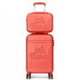 Voir la diapositive 1 : Little Marcel Lot valise cabine 55cm plus un vanity rigide
