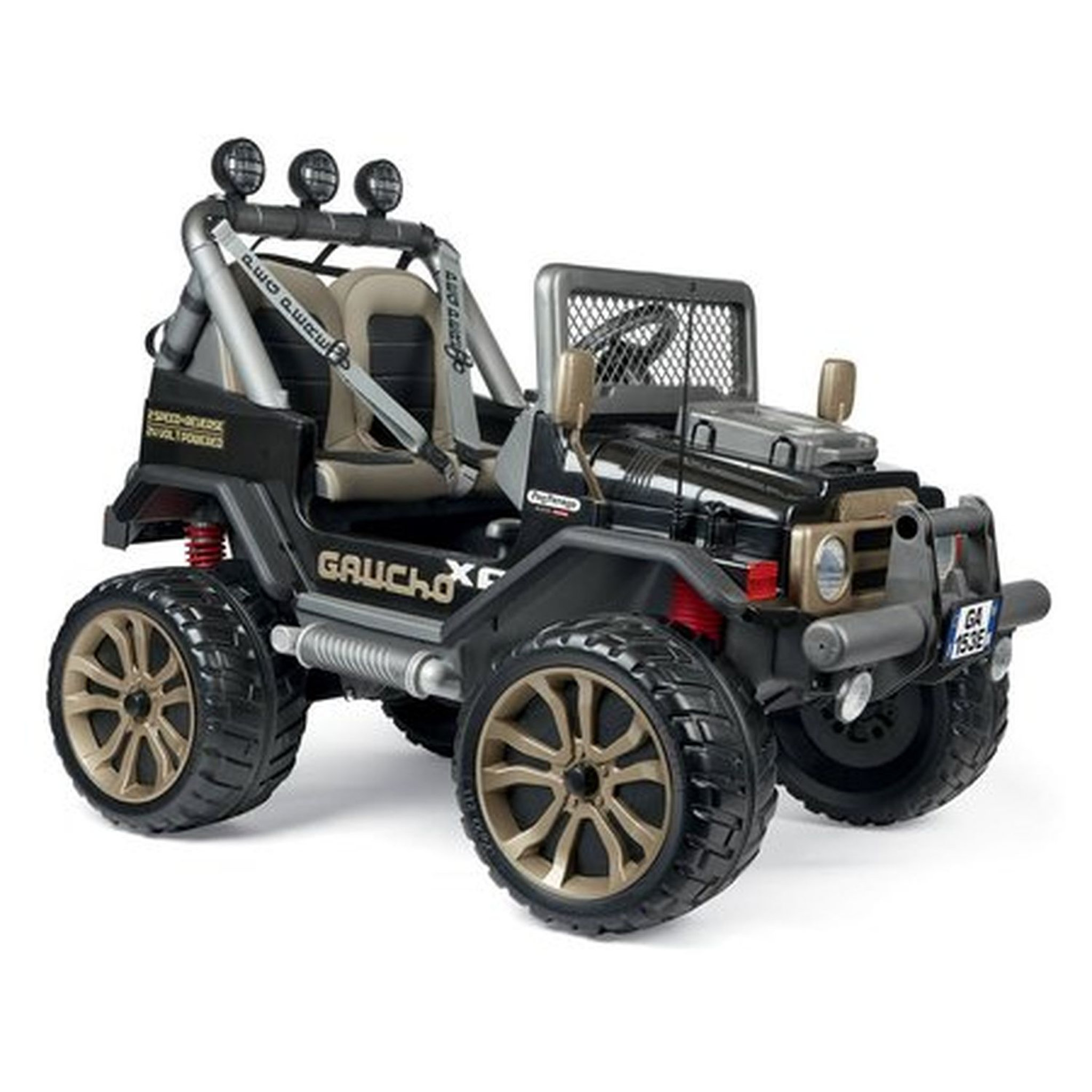 Voir la diapositive 1 : PEG PEREGO Véhicule 4X4 Gaucho XP 24 V - 2 places 