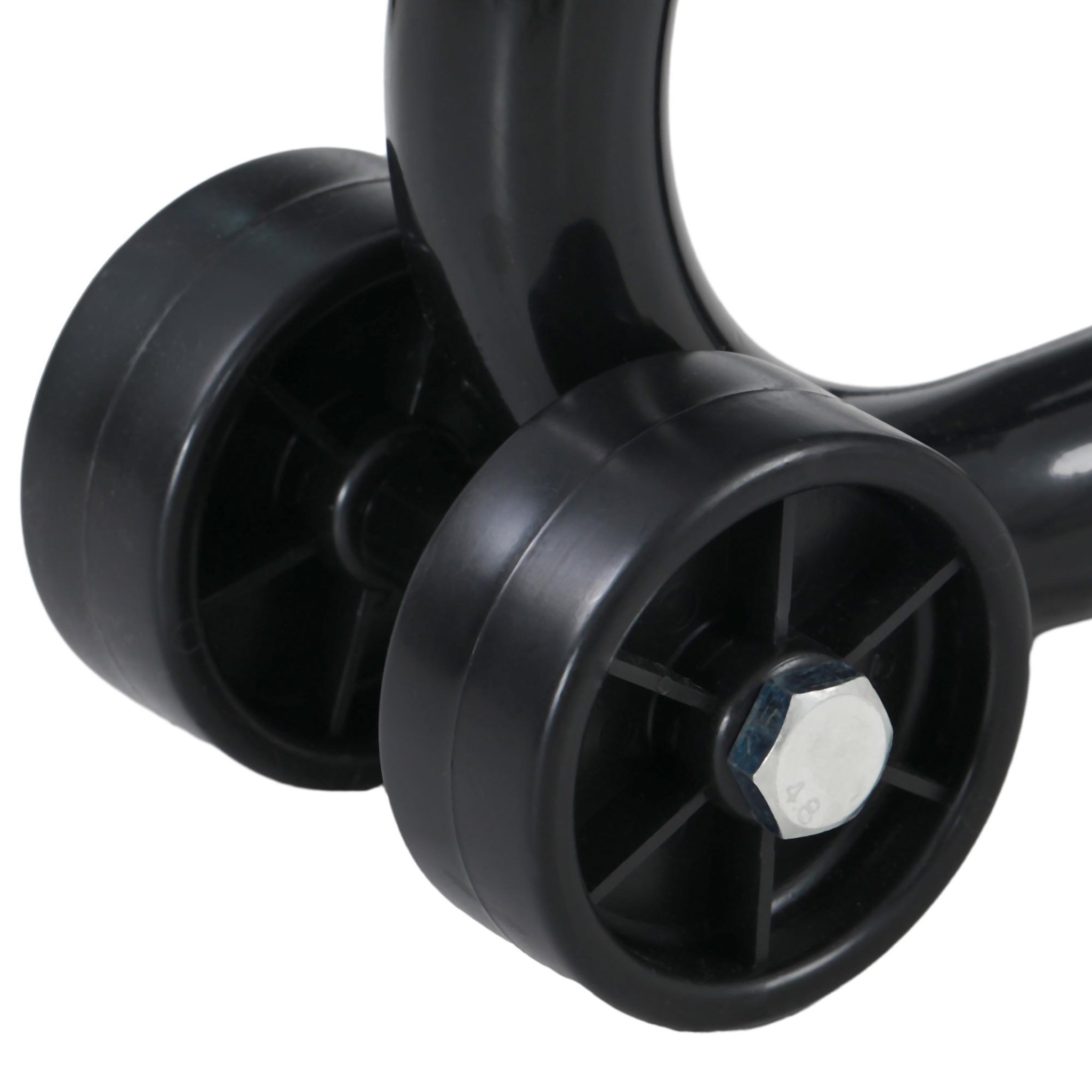 Voir la diapositive 6 : HOMCOM Support béquille de moto arrière support de roue lève moto arrière sur roulettes avec bobine de bras oscillant U + L, noir