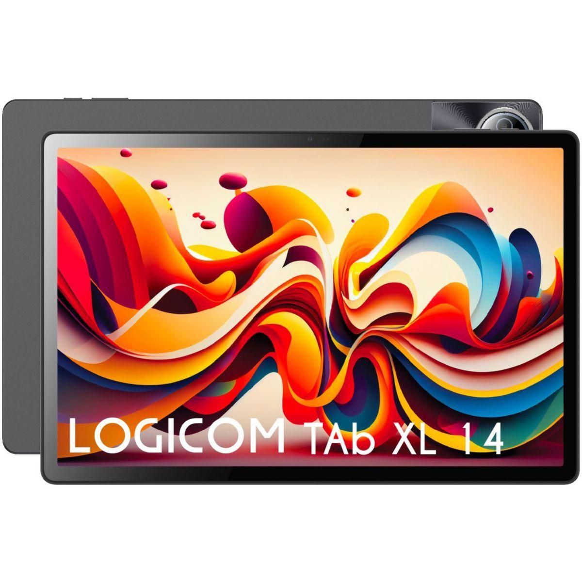 Logicom Tablette Android 14.1'' 4/128Go Noir FHD