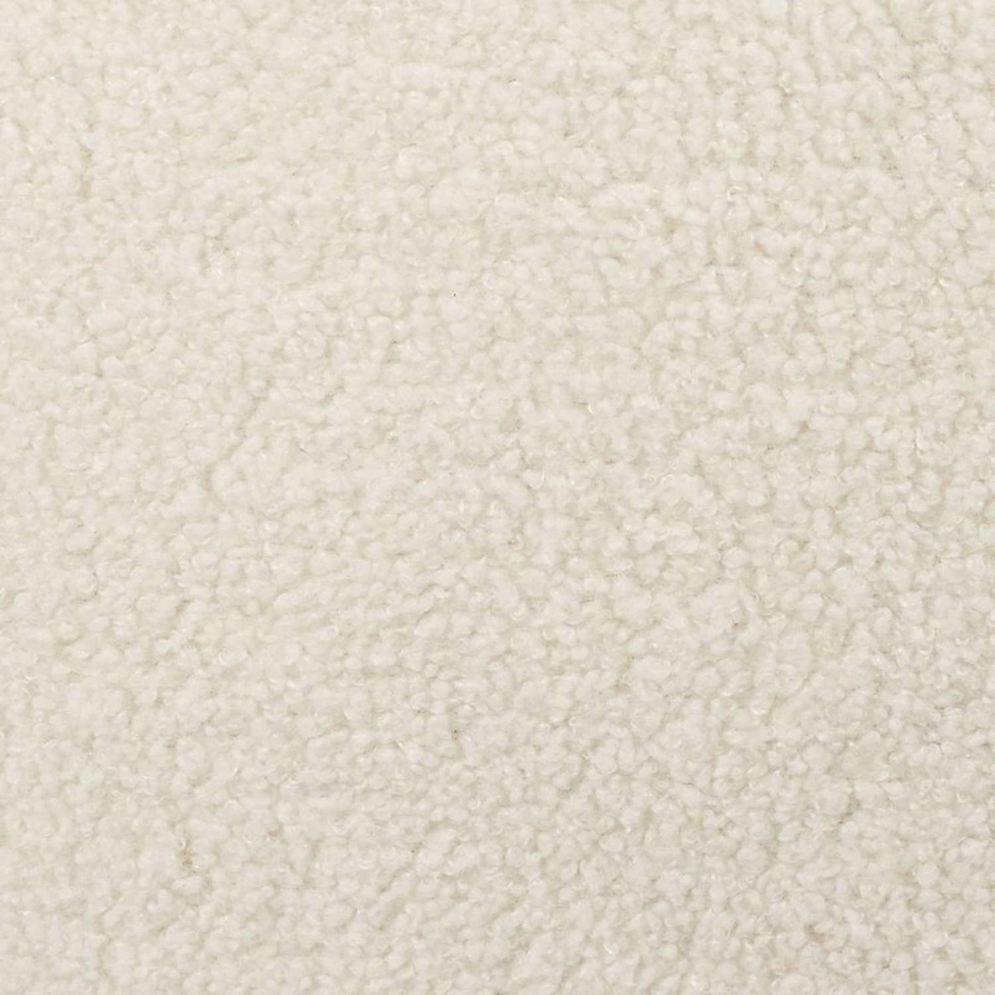 Voir la diapositive 5 : TOILINUX Lot de 4 chaises de table avec assise en bouclette loki - beige et blanc