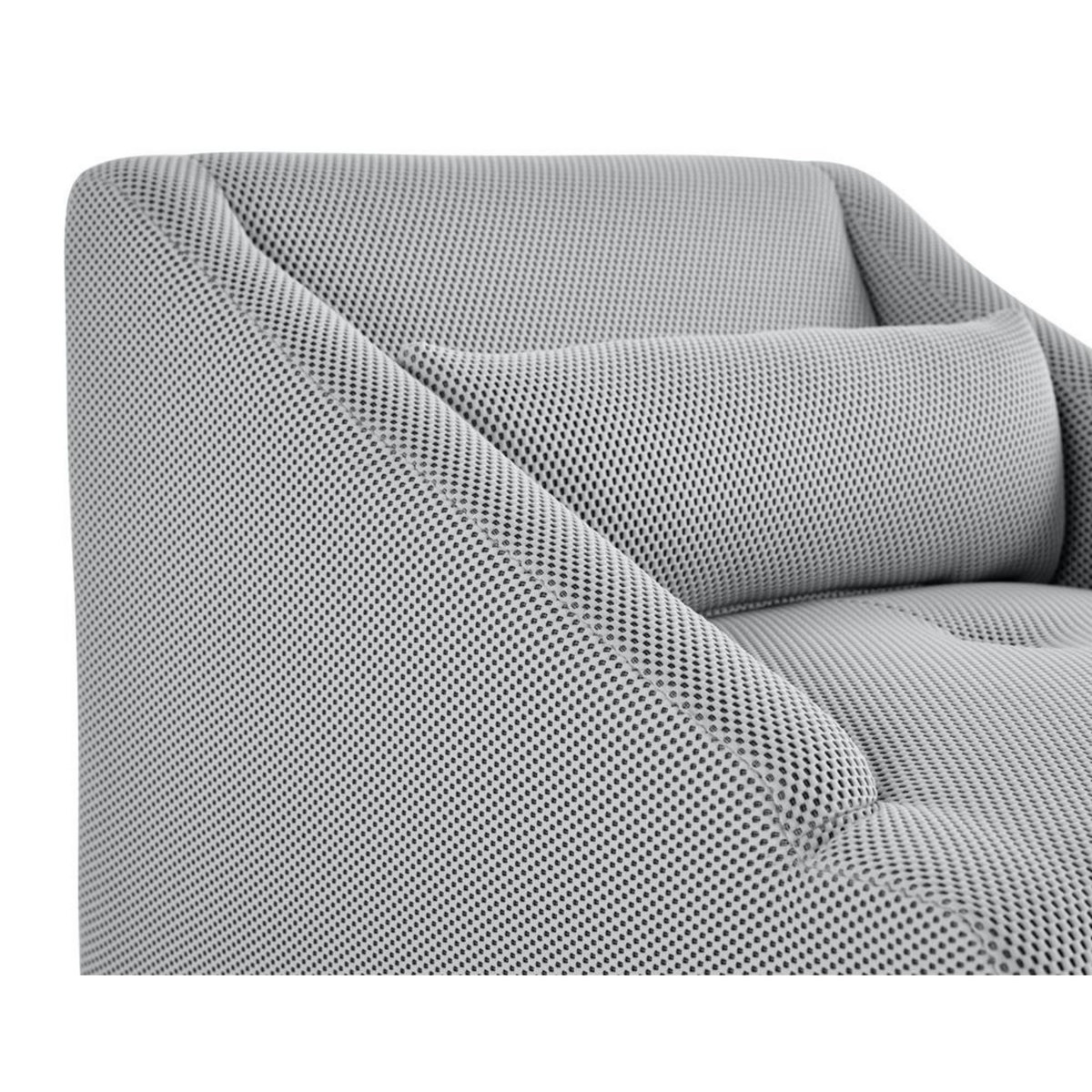 LISA DESIGN Onyx - fauteuil - en tissu mailles 3d