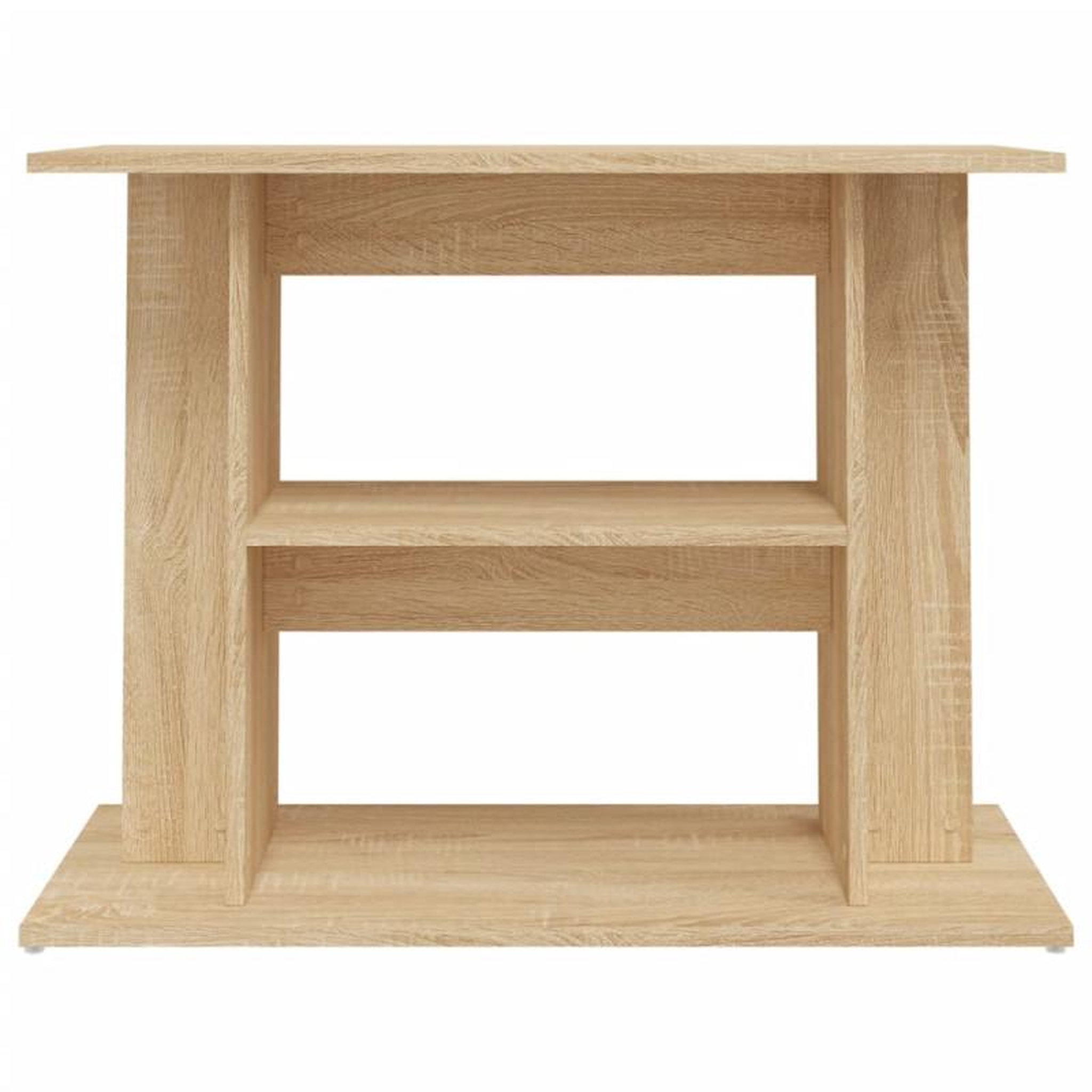 Voir la diapositive 4 : VIDAXL Support pour aquarium chêne sonoma 80x35x60cm bois d ingénierie