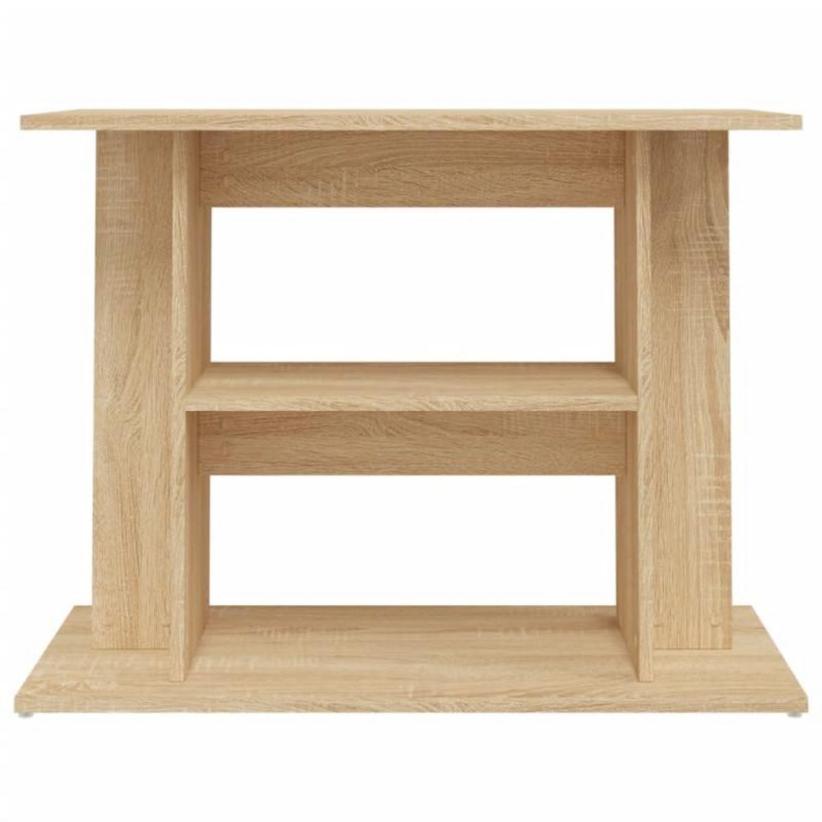 VIDAXL Support pour aquarium chêne sonoma 80x35x60cm bois d ingénierie