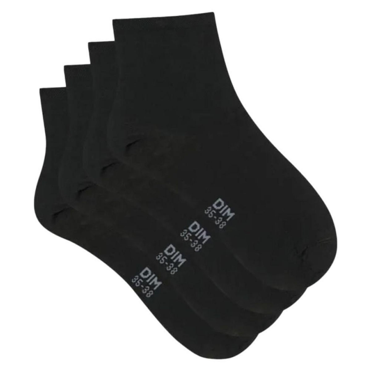 DIM 4x Paires de Chaussettes es Femme Dim D024V