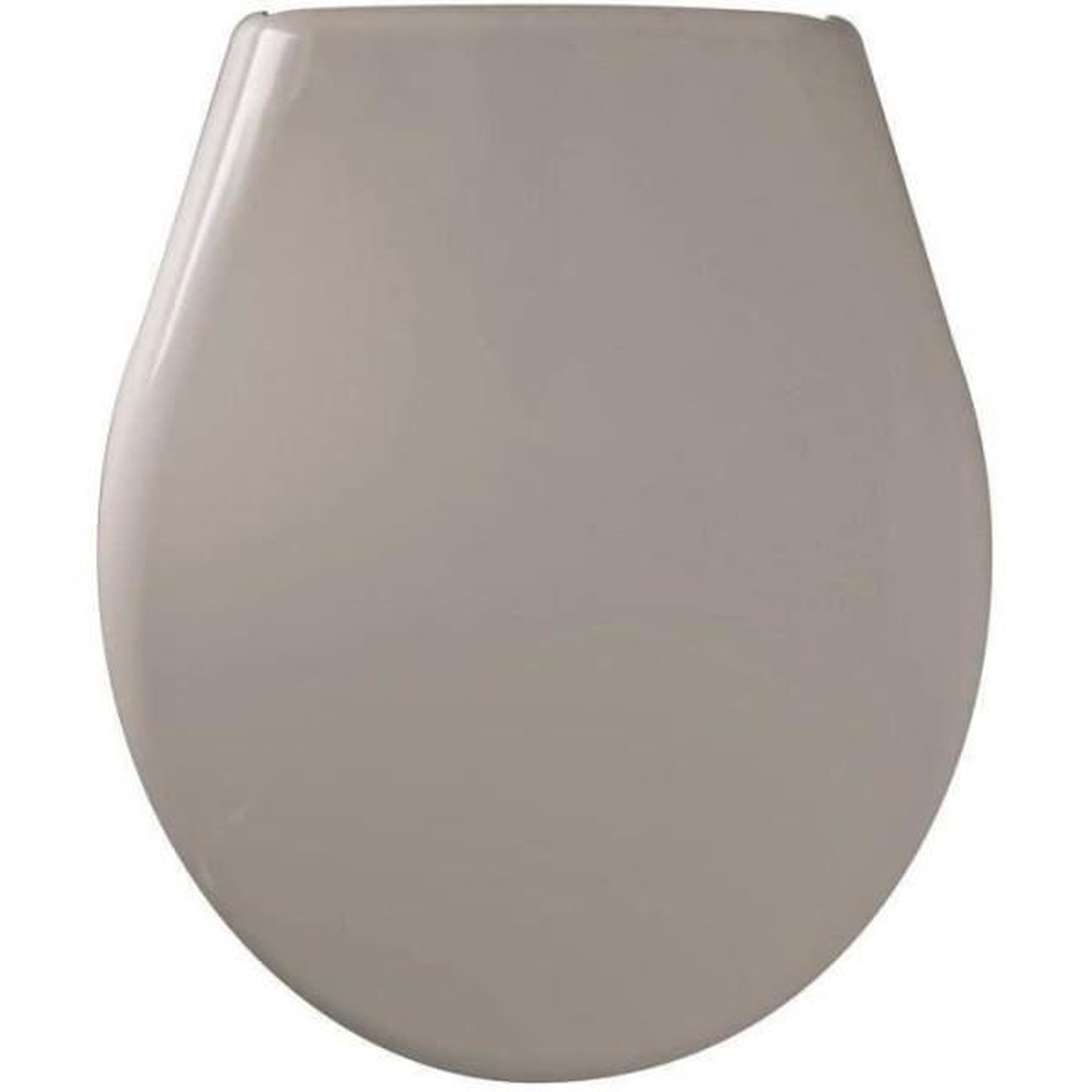 GELCO Abattant Marina Taupe - Polypropylene - Gelco - Déclipsable - Entraxe de fixation universelle