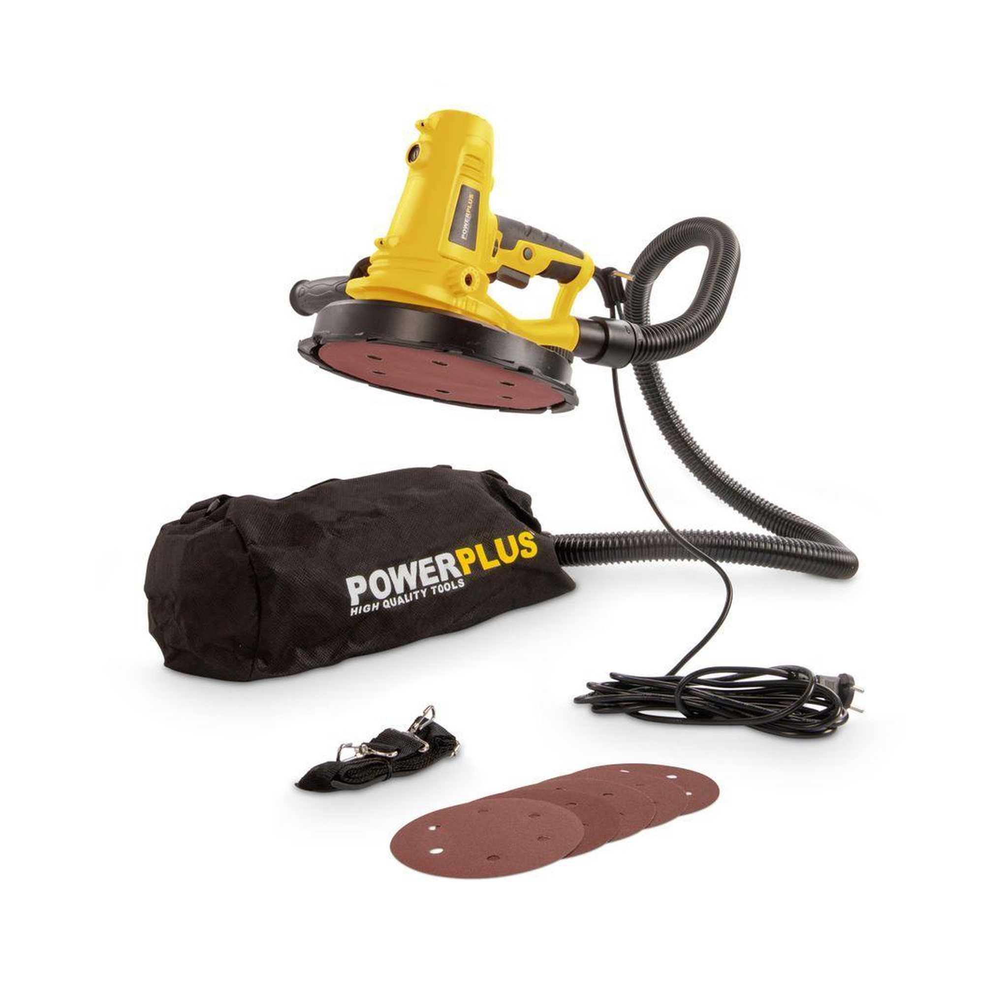 Voir la diapositive 3 : POWERPLUS Ponceuse pour murs et plafonds 1220 watts powerplus