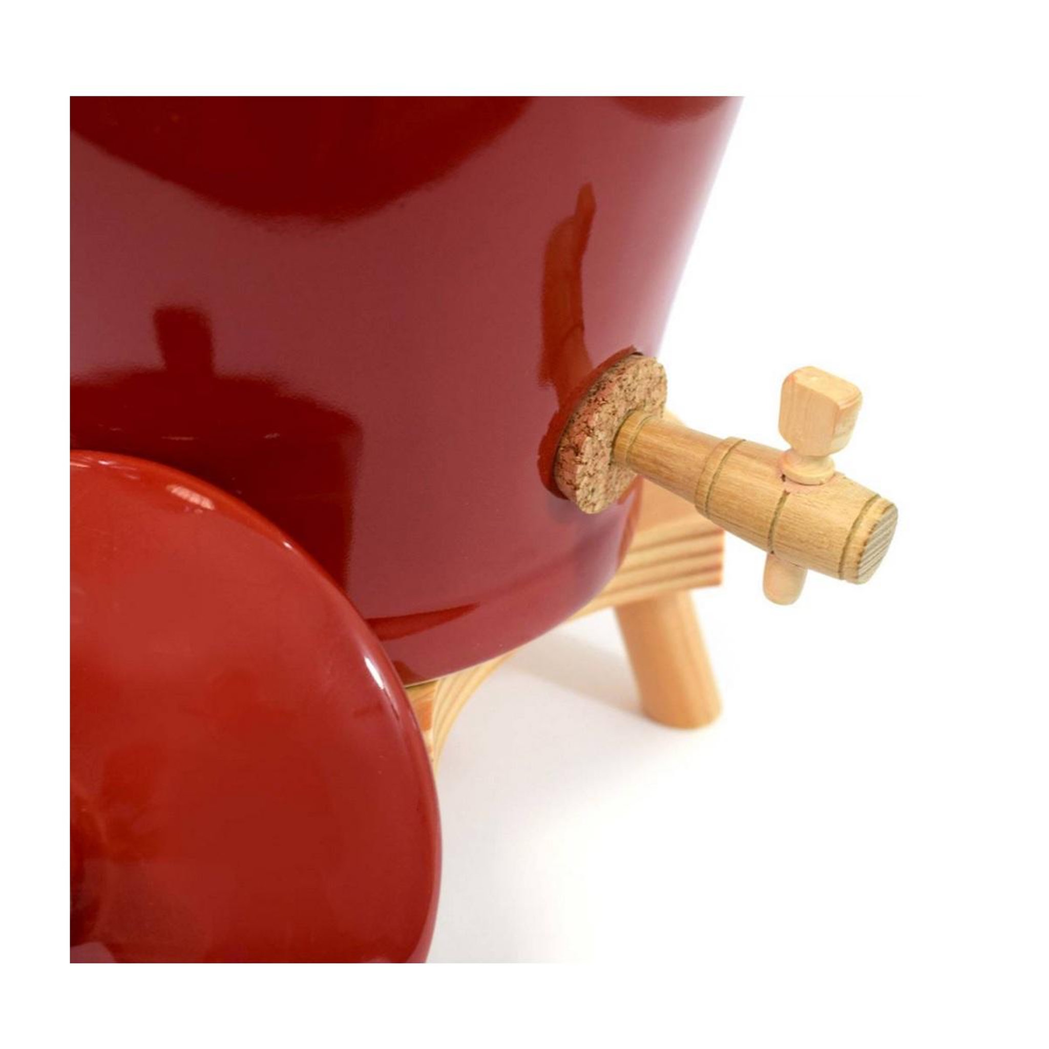Voir la diapositive 3 : Duhalle Vinaigrier 4l rouge - 0319